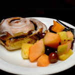Continental Breakfast - Cinnamon Roll and Fruit