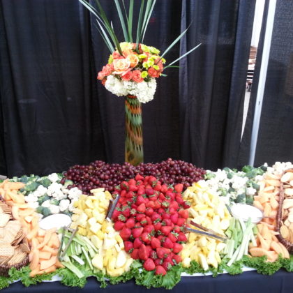 Fruit and Cheese Display
